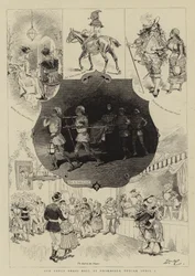 Unser Kostümball in Dharmsala, Punjab, Indien, I